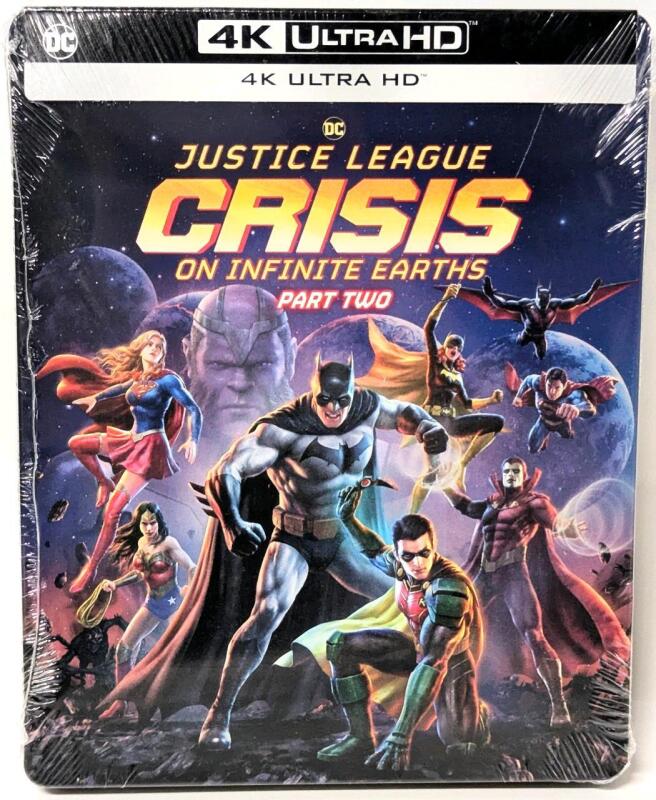 New 4K Ultra HD : JUSTICE LEAGUE : Crisis of Infinite Earths