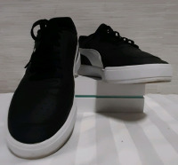 PUMA Black and White Cavens Size 10 CA 43 EUR