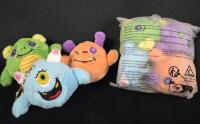 7 New AnBoor Squishies Squeeze with keychain Toys