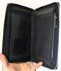 New Black Purse Clutch, Room For 8 Cards, Zippered Pocket + 3 Spots For Cash, 6" &times; 9" - 2