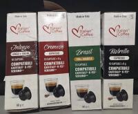 (BB 07/2022)4 Italian Coffee Pods Boxes