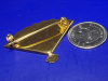 Japanese K24 stamped Damascene Brooch - 2