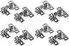8 New Brainerd H811SMV-NP-C 35mm 5/8" Overlay Euro 100Deg Conceleo Face Frame Cabinet Hinges