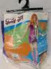 New O/S Women's (Fits Up To Size 12) SCOOBY DOO Daphne Blake Costume: Dress, Neck Scarf. Wig & Boot Covers - 3