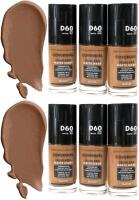 6 3 New COVERGIRL D60 Toasted Almond 12HR Matte TruBlend Matte Made Foundations