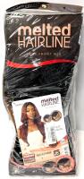 New Outre Melted Hairline 26" Synthetic Seraphine #1 Black Lace Front Wig With Baby Hairs & Pre-Attatched Eide Elastic Band