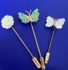 Butterflies Birds Flowers Brooches Stick pins Bracelet - 2