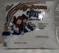 New Poly-down Pillow Insert 16" x 16"