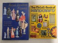 Royal Doulton Figures (1994, HC) & McCall's Book of Handcrafts (1972, HC), Illustrated, Lot of 2