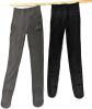 New Adult O/S (SM) Grey+Black Darkterror 2-Pack Fleece Lined Leggings for Women Thermal Tummy Control High Waist Winter Warm Workout Tights - 2