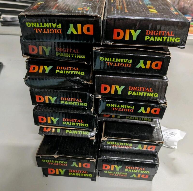 16 New Hongya Art DIY Paintings