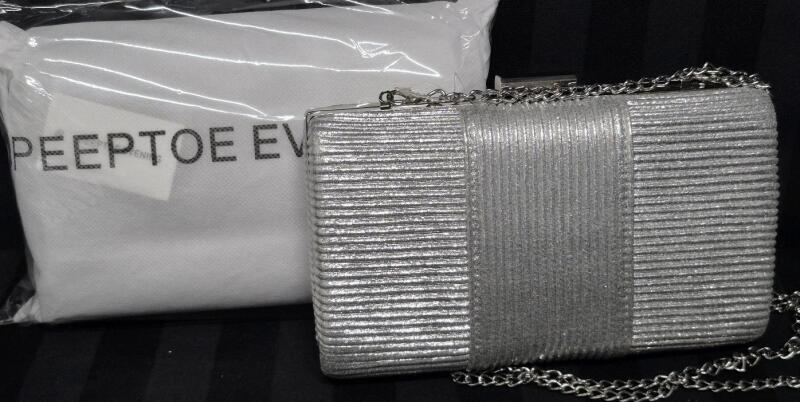 2 New Peeptoe Evening Purses