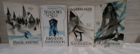 4 Softcover Novels by Brandon Sanderson