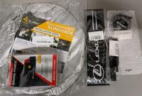 New Car Accessories Lot.