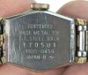 Vintage SEIKO Watch Women 18mm Gold Tone Textured Dial 1100-0459 Manual Wind 5.5", Non-Functional Requires Service - 3