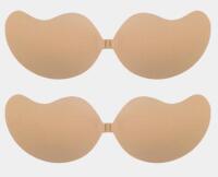 2 New sz A Women's Strapless & Backless Stick on Bras