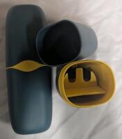2 New: Toothbrush Travel Containers