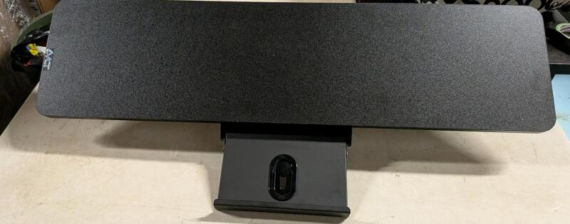 AVLT Clamp Desk Shelf with Monitor Riser. 39.5" wide.