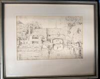 Print of "Pulls Ferry Norwich" by Gwyn Jones. 15.5" by 12.75"