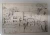 Print of "Pulls Ferry Norwich" by Gwyn Jones. 15.5" by 12.75" - 2