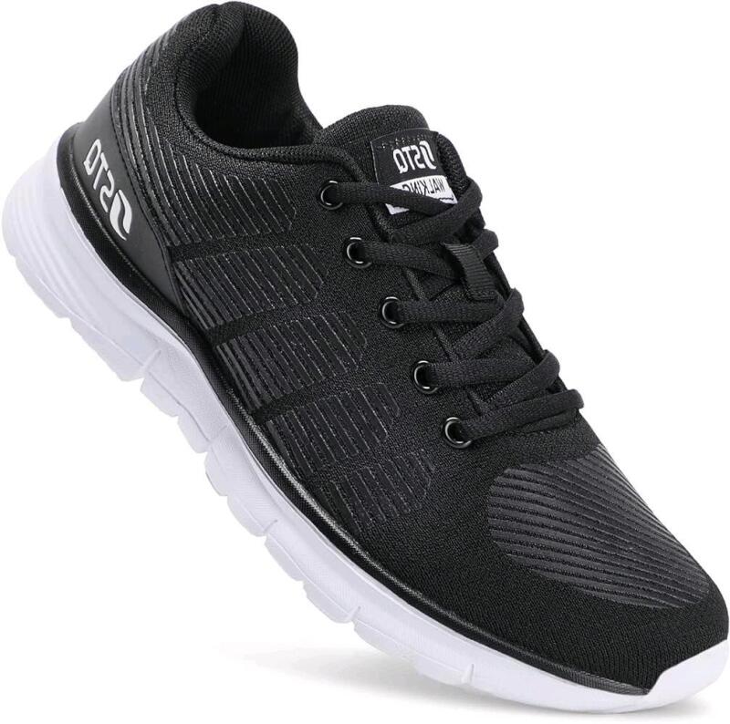 New Size 8 Women's STQ ST201112 Walking Shoes Women Lace-up Workout Comfort Tennis Road Shoes