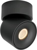 Aisilan MT021 7W LED Surface Mounted Downlight, Black, Dimmable, 3000K Warm White, 110V