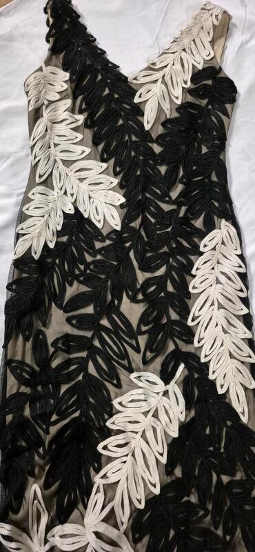 Women's sz 10 JS Collection Lined Evening Gown/Dress