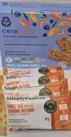 [BB 2025 May - Nov 2025] 9 New Nutrition Bars - 5 Cerebelly Smart Bars & 4 Simply Protein Baked Oat Bars