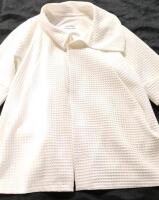 Women's sz 8 Joseph Ribkoff Open Front Jacket 3/4 Length Sleeves