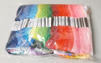 Jzhen 100 Color Embroidery Floss Kit &ndash; 100 Skeins, 8.75 yd Each, Multi-Colored, X003KE9ZC3