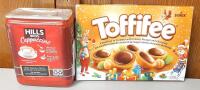 {bb 02 09 2025}Hills Bros. Sugar Free Double Mocha Cappuccino 12oz & {bb May 2026} Toffifee 200g Holiday Edition Chocolate