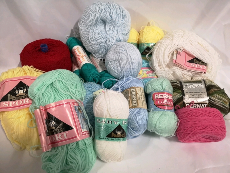 Large lot of Yarn - Various Colours