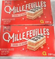 [BB 2025 MA 27] 12 New Vachon Millefeuilles Flaky Pastries