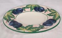 Large Made in Italy Oval Presentation Bowl / Tray . Measures 19.5"&times;15.5"