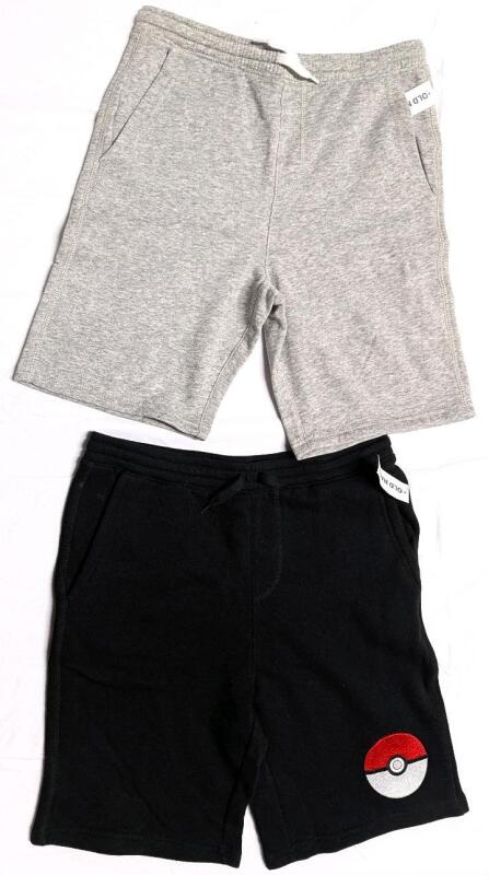 2 New Pairs Size YXL (14-16) Boys OLD NAVY Drawstring Jogger Shorts