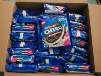 [BB 2025 MR 18] 40+ Packs OREO Double Stuff Cookies , 261g. Each .