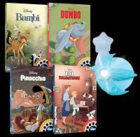 New MOONLITE STORYTIME Disney Classics 4-Story Starter Pack With Smart Device Projector