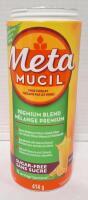 {Exp 12/2026} Metamucil Premium Blend Sugar-Free Fiber Therapy Powder, Orange, 414g, 72 Servings