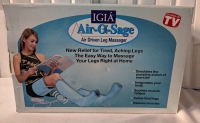 Igiá Air-O-Sage Air Driven Leg Massager.