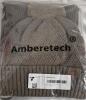 New Amberetech Women Winter Warm Beanie Hat+ Long Scarf +Touchscreen Gloves Set Skull Caps Neck Scarves with Fleece Lined - 2