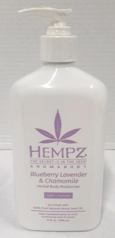 New Hempz Aromabody Blueberry Lavender & Chamomile Moisturizer 17 fl. oz., USA, Vegan