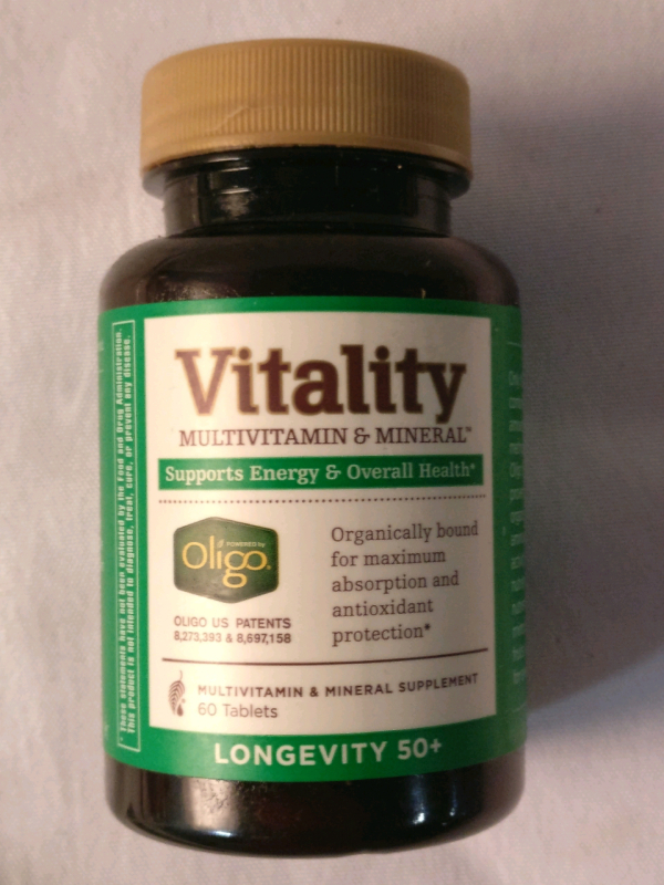 New Oligo Vitality Multi Vitamin & Mineral - 60 Tablets