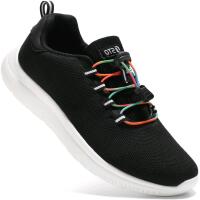 New Size 8 Women's STQ ST230301 Ultra Lightweight Breathable Mesh Athletic Tennis Shoes Black Multi