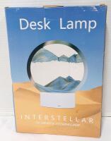 New Xugenxes Interstellar 3D Sand Art Desk Lamp, LED, Remote, Rotating Flowing Landscape, X00425QDXX