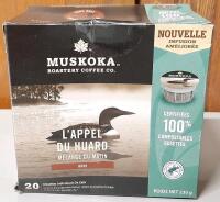 Exp June 20, 2025Muskoka Roastery Coffee Co. L'Appel du Huard Morning Blend, 20 Compostable Pods, 230g