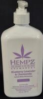New HEMPZ Blueberry Lavender & Chamomile Herbal Body Moisturizer