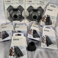 8 New Cane Tips - RMS 4pt & Airgo Flex-Grip