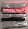 8 New 15.5" Long &times; 1" Inner Diameter Split Foam Pipe Insulation With Insulated Tape, 2 Packs of 4 - 2