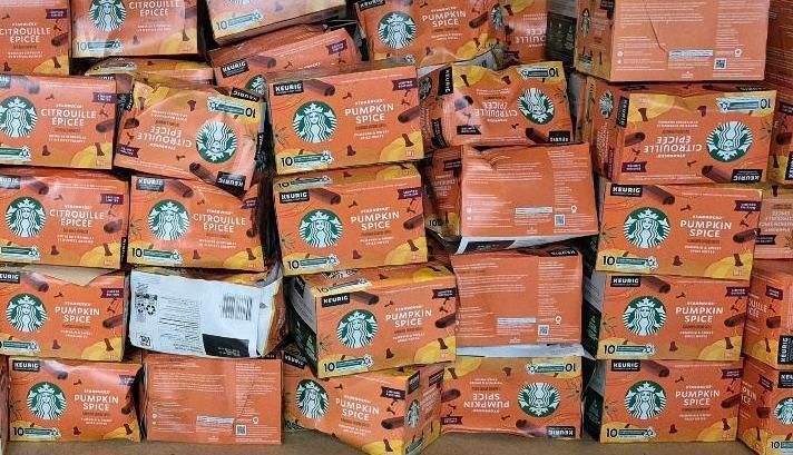 [BB 2025 MAR 25] 25 New Boxes 10 K-Cups per Box Starbucks Pumpkin Spice Keurig K-Cup Coffee Pods . Box conditions range from excellent to severely damaged