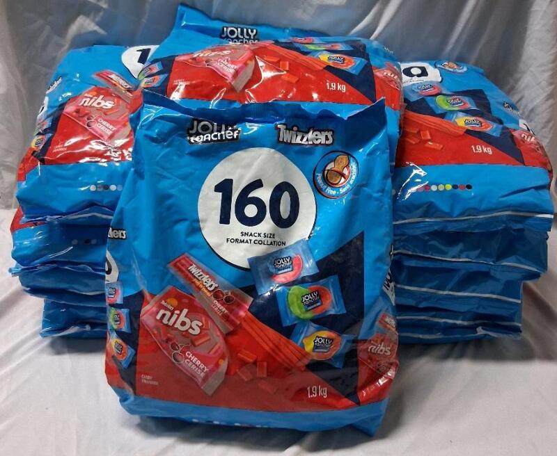 [BB-03-25] WOW Deal! 10 Bags of Jolly Rancher & Twizzler Snack Packs &ndash; 160 Count per Bag!